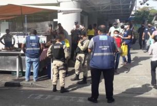 Força-tarefa de combate à pandemia fiscaliza áreas comerciais da Taquara e segue ao longo do dia para outros bairros da Zona Oeste