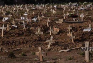 O Brasil ultrapassou nesta quarta-feira a marca de 60 mil mortos pelo coronavírus