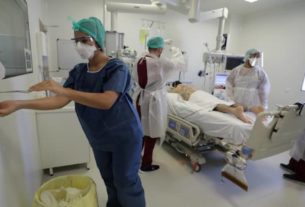 UTI de hospital em Marselha: França é um dos países europeus que apresenta nova alta de casos de covid-19