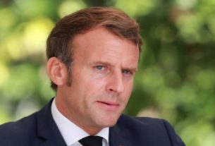 Presidente Emmanuel Macron em visita oficial a Córsega