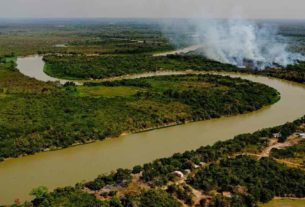 Fogo na região já dura mais de 40 dias