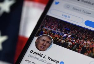 "Alguns ou todos os conteúdos compartilhados neste tuíte são contestáveis e podem ter informações incorretas", diz mensagem do Twitter em post de Trump