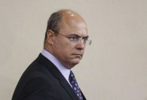 Wilson Witzel deixa o Palácio Laranjeiras