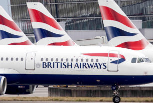 Os aviões da British Airways ficaram no solo, sem os voos destinados aos países europeus, a partir deste domingo