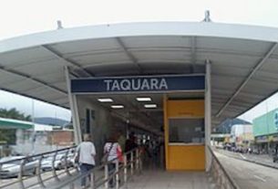 Guardas municipais prendem homem armado após calote na estação do BRT da Taquara