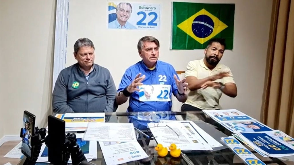 Bolsonaro, live