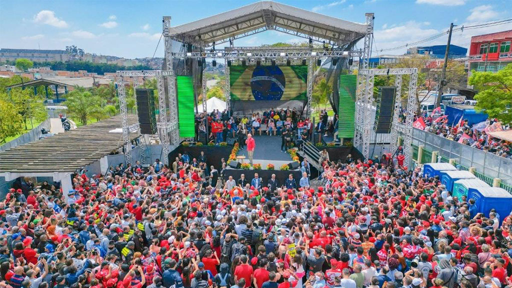 lula,comício,são paulo,rio de janeiro