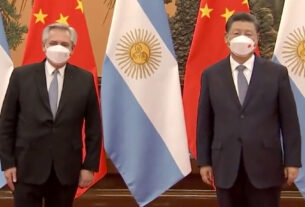 Alberto Fernandez e Xi Jinping