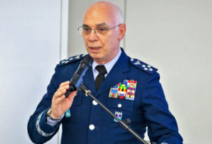 O tenente-brigadeiro do ar Marcelo Kanitz Damasceno