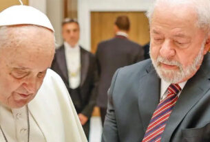 Lula, papa Francisco