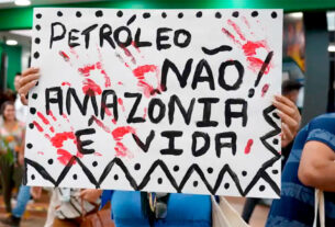 Amazônia, protesto