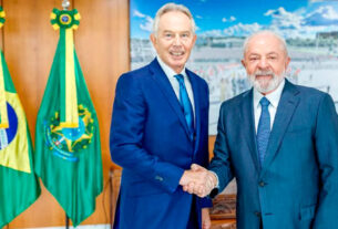 Lula e Tony Blair