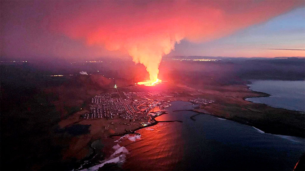 Islândia,vulcão