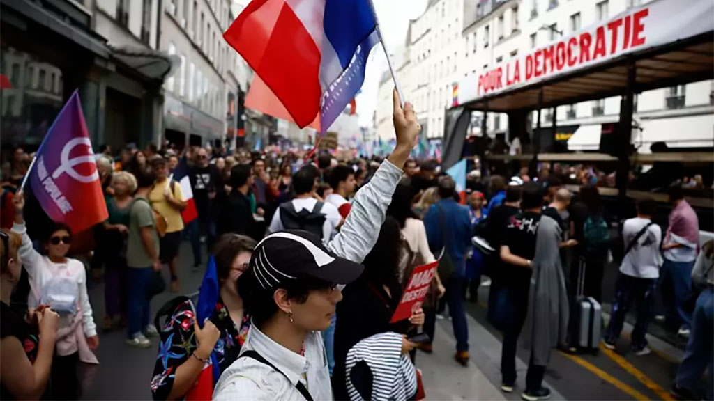 Manifestação, Paris